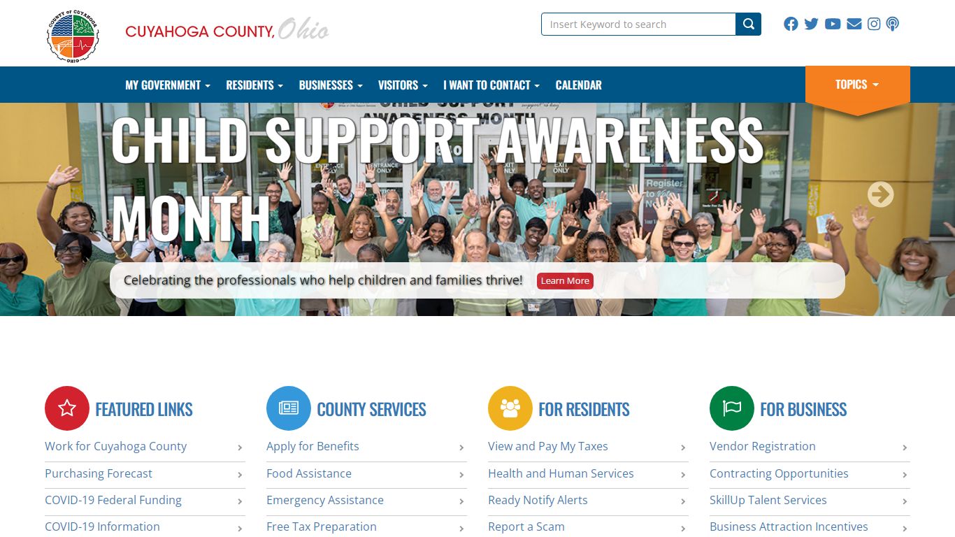 The Official Government Website of Cuyahoga County